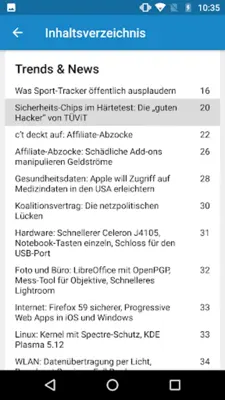 c’t Magazin android App screenshot 19