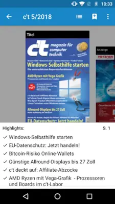 c’t Magazin android App screenshot 20